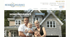 Desktop Screenshot of mymeridianinsurance.com